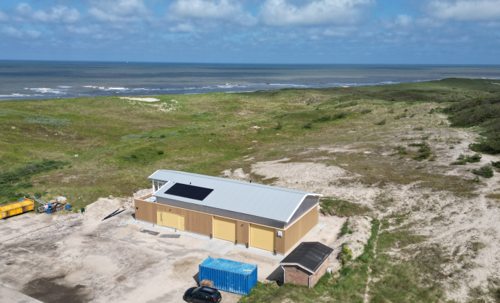 Voortgang van bouw van reddingsbrigade sintmaartenszee